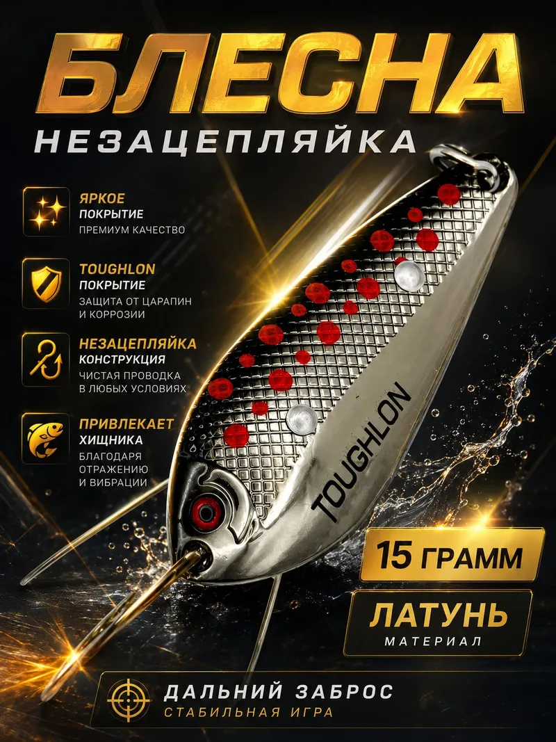 серебристый;красный • 15 • 8